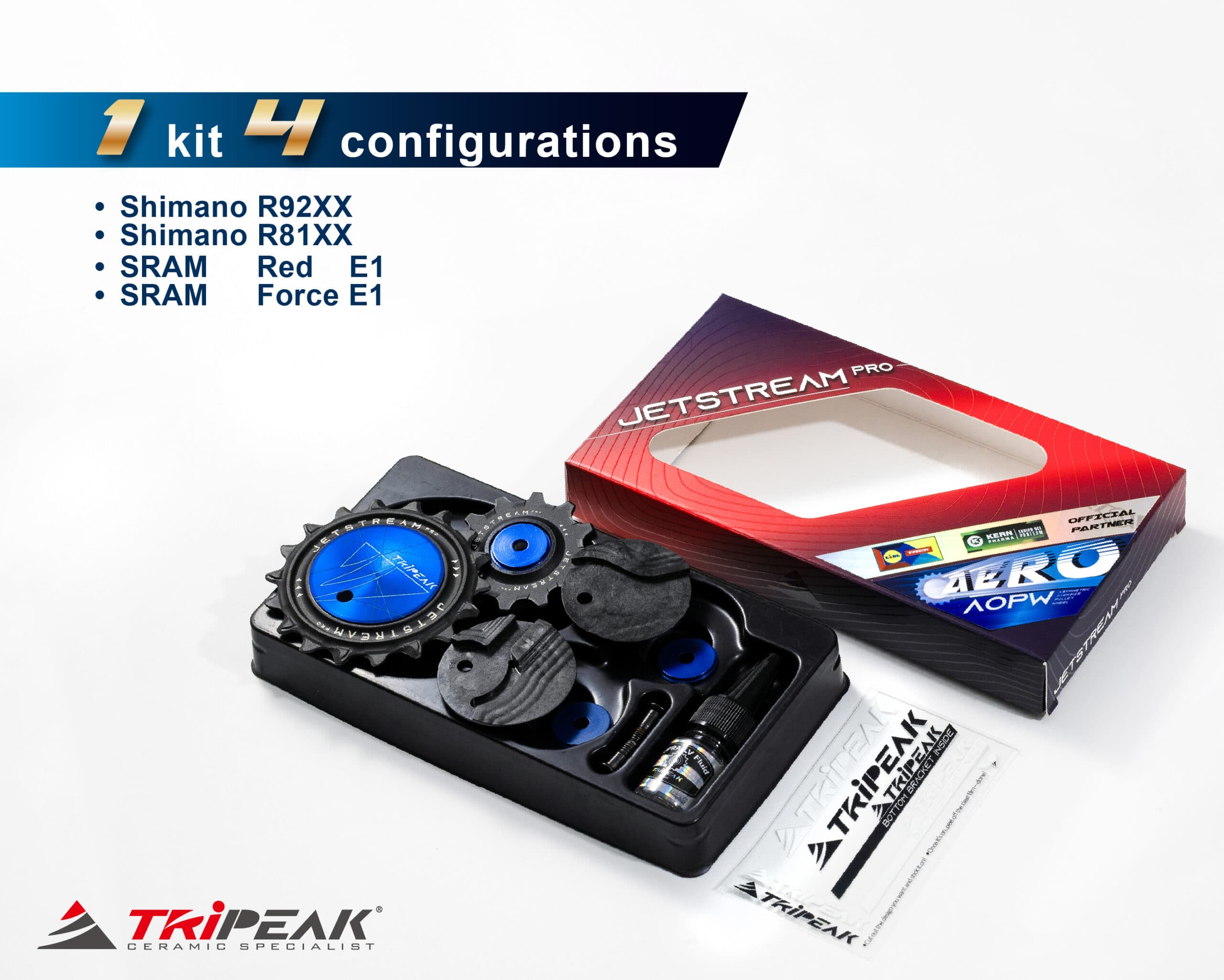 TRiPEAK Poleas sobredimensionadas AERO AOPW miniatura 7