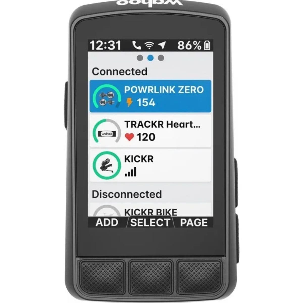 Ciclocomputadora WAHOO ELEMNT BOLT V3 miniatura 2