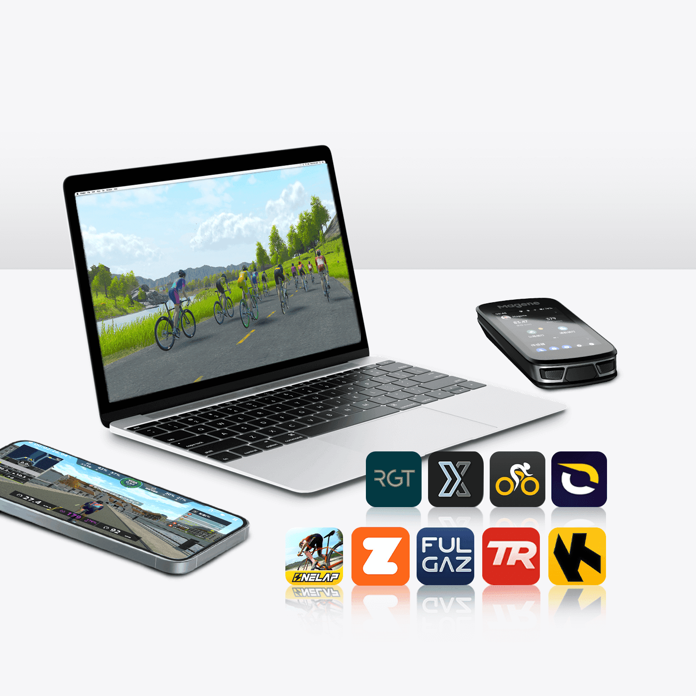 Rodillo Inteligente Magene T600 Eco miniatura 12