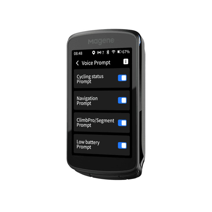 Ciclocomputador GPS Inteligente Magene C706 miniatura 7