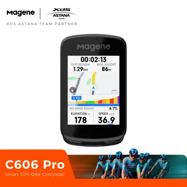 Ciclocomputadora GPS Magene C606 PRO
