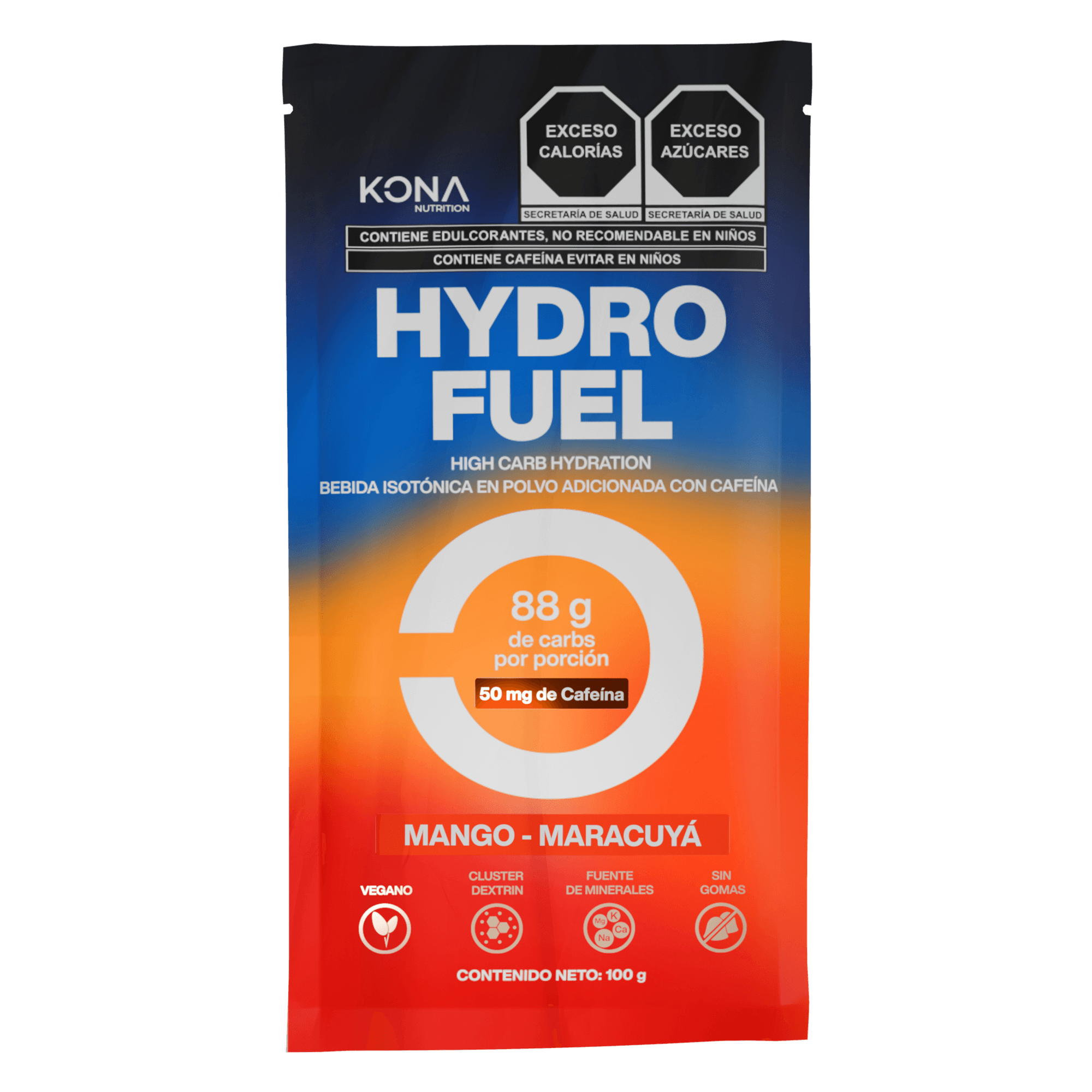 Hydrofuel Caffeine 89g Carbs