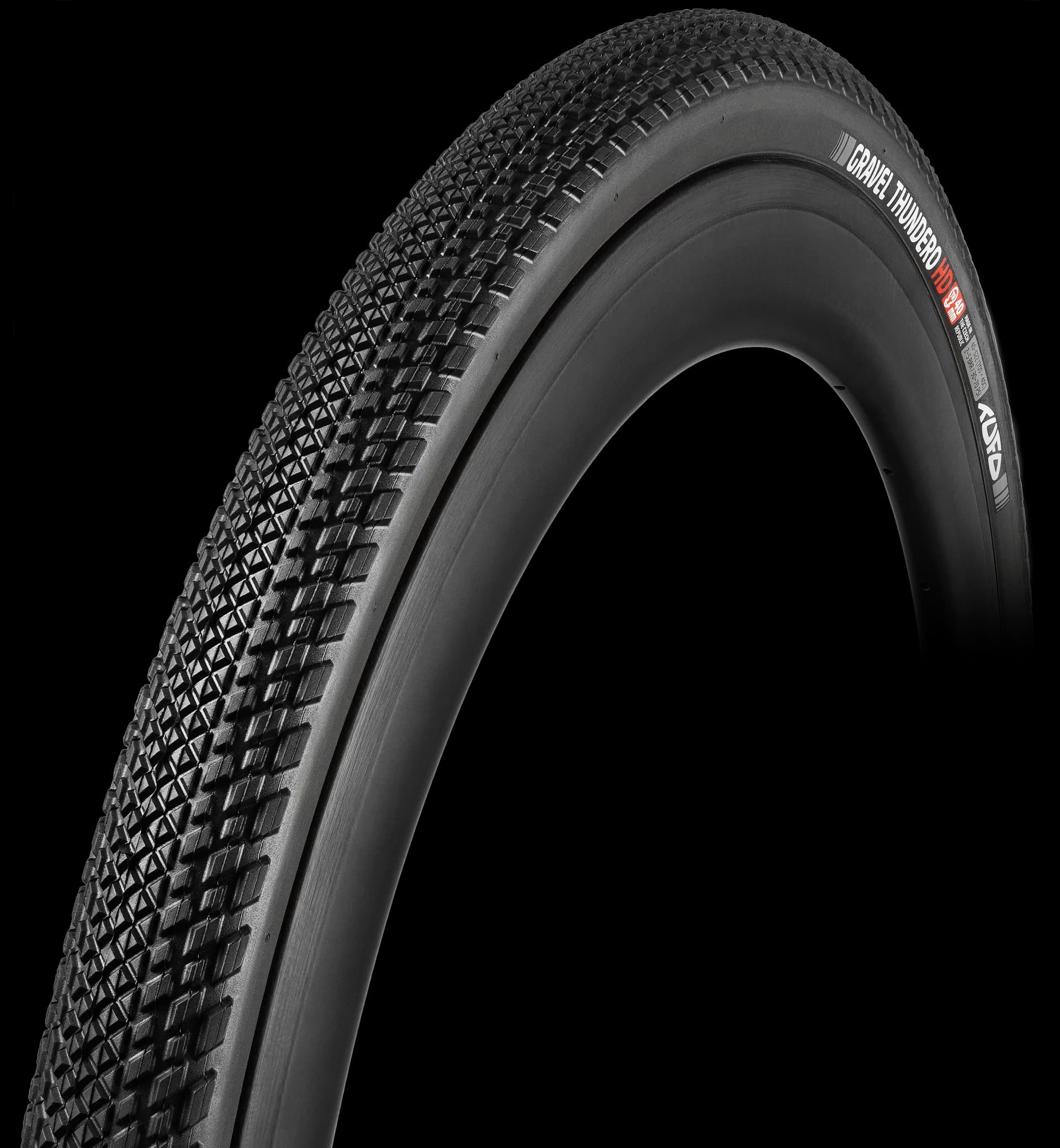 Llanta TUFO de Gravel Thundero HD 44-622 (700x44C) Tubeless Negra